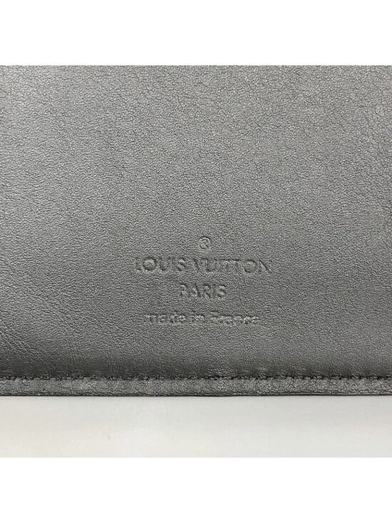 Louis Vuitton Wallet LV Aerogram Portefeuille Brother NM Noir Black - Picture 4 of 8
